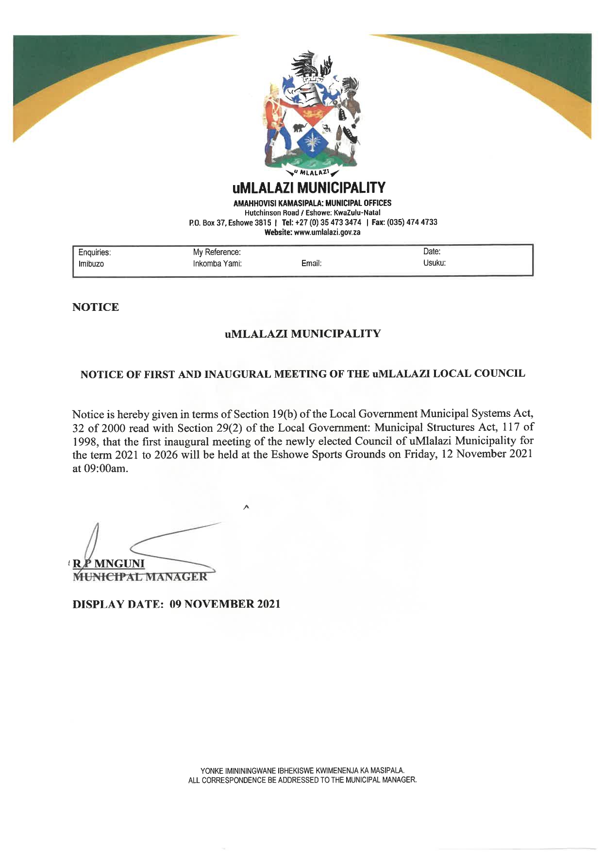 Inaugural meeting page 0001