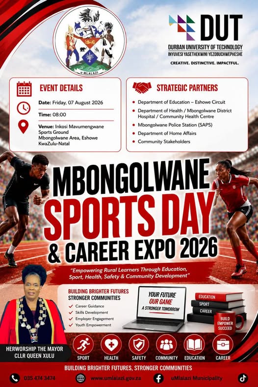 MBONGOLWANE SPORTS DAY & CAREER EXPO 2026
